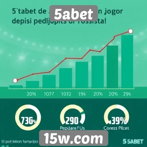 Estatísticas sobre a popularidade do 5abet no mercado